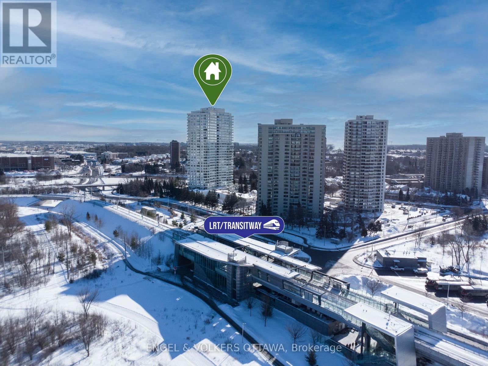 2306 - 1480 Riverside Drive, Ottawa, ON - Outdoor With View