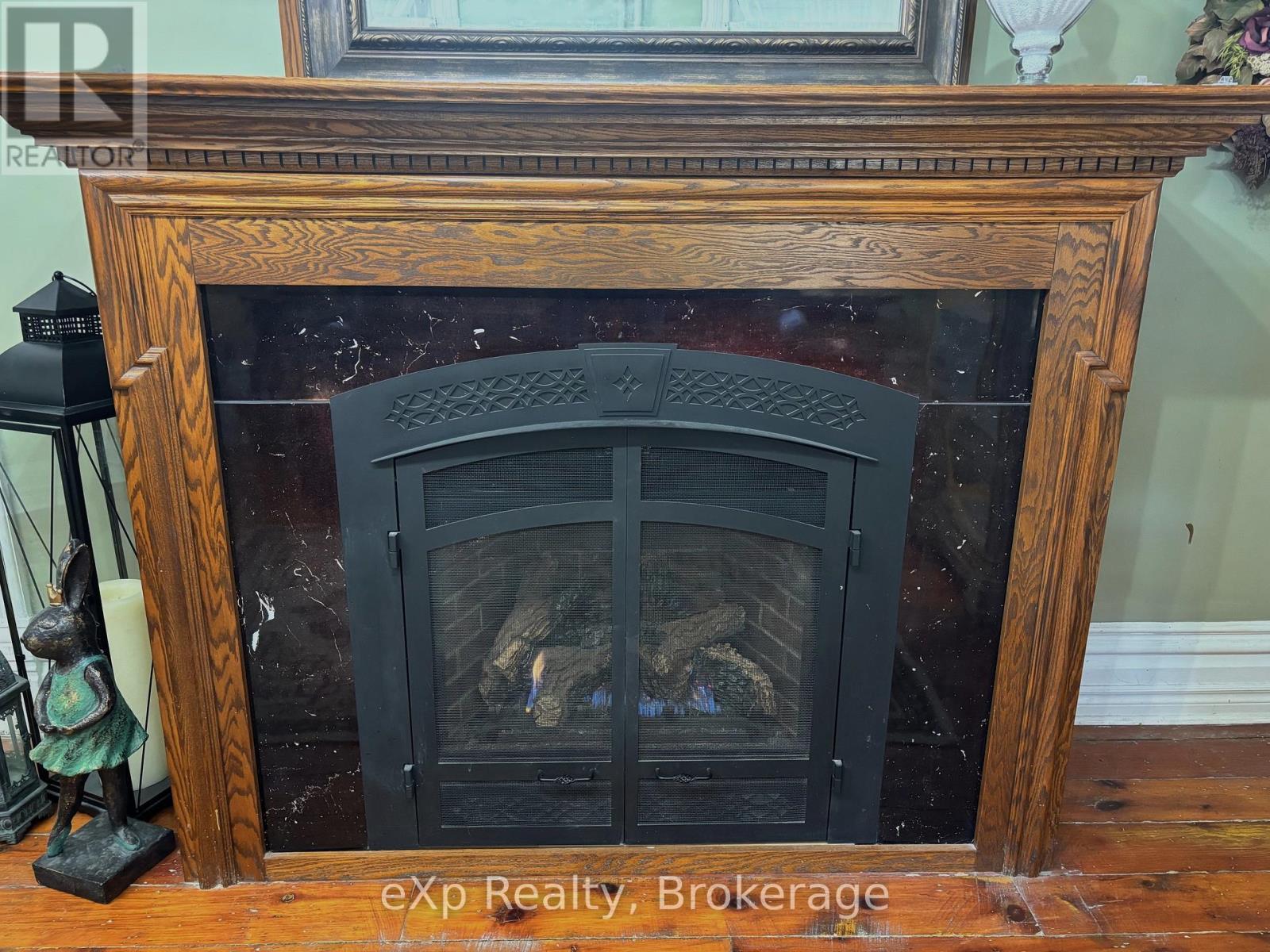 16 Peter Street S, South Bruce, ON - Indoor Photo Showing Other Room With Fireplace