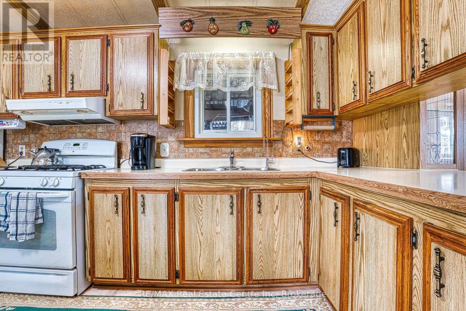 54 First Avenue, Wellington North, ON - Indoor Photo Showing Kitchen With Double Sink