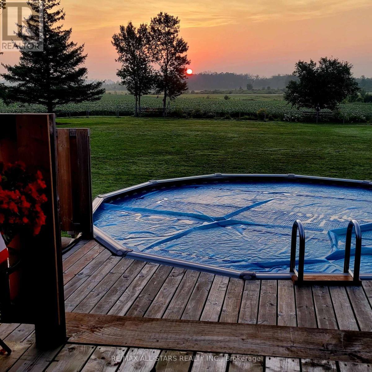874 Monarch Road, Kawartha Lakes (Lindsay), ON - Outdoor With Above Ground Pool With View