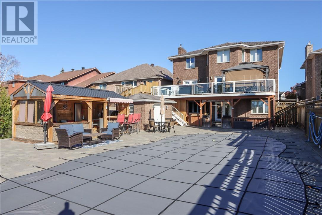 81 Forestdale Drive, Sudbury, ON - Outdoor With In Ground Pool With Deck Patio Veranda