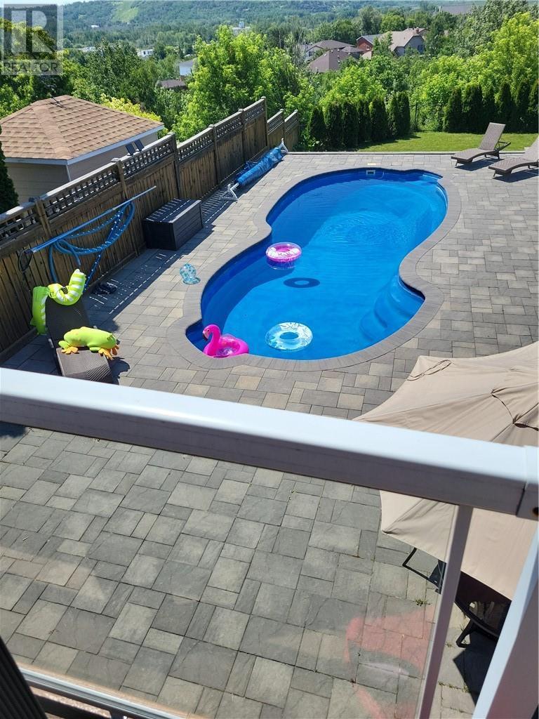 81 Forestdale Drive, Sudbury, ON - Outdoor With In Ground Pool