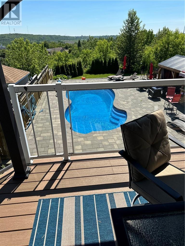 81 Forestdale Drive, Sudbury, ON - Outdoor With In Ground Pool