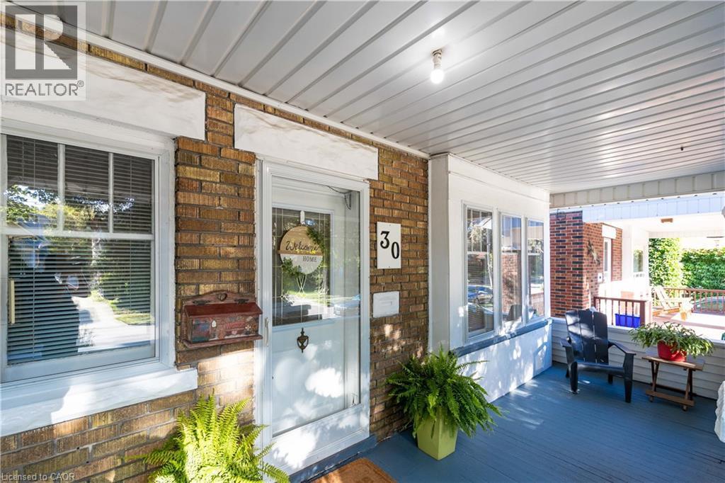 30 Troy Street, Kitchener, ON - Outdoor With Deck Patio Veranda With Exterior