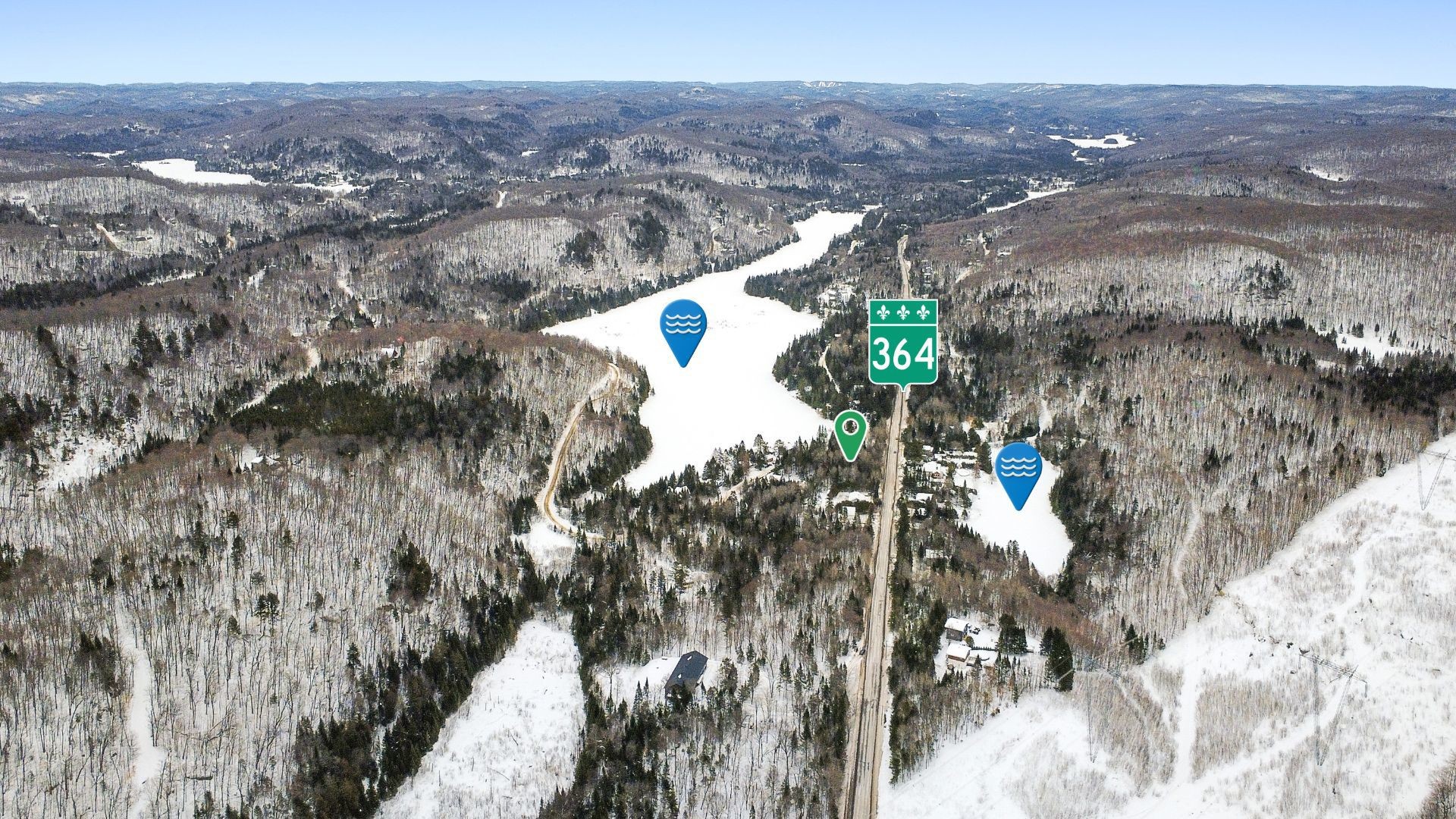 Lot - Ch. Gémont, Saint-Adolphe-D'Howard, QC