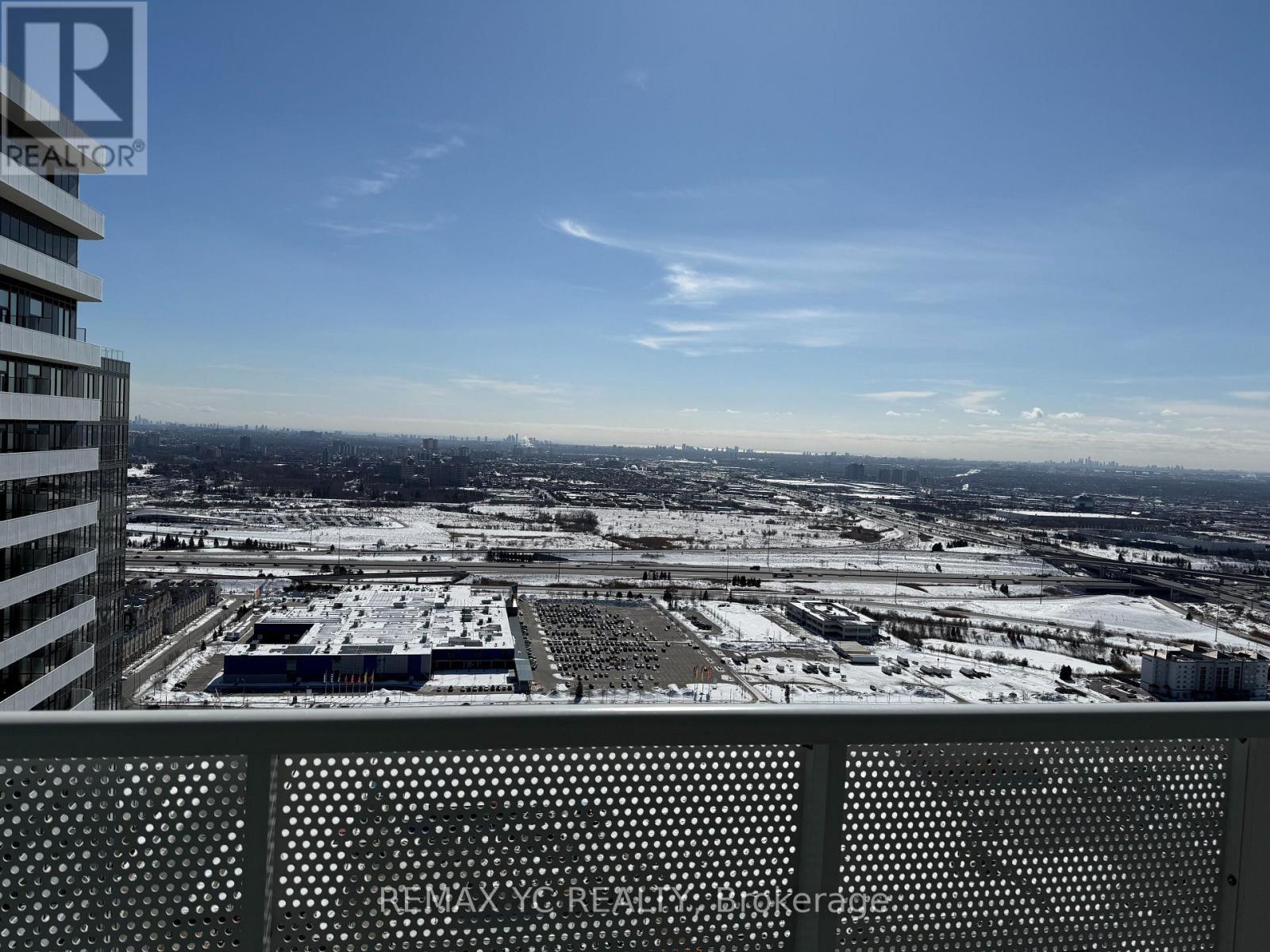 4311 - 8 Interchange Way, Vaughan, ON - Outdoor With Deck Patio Veranda With View