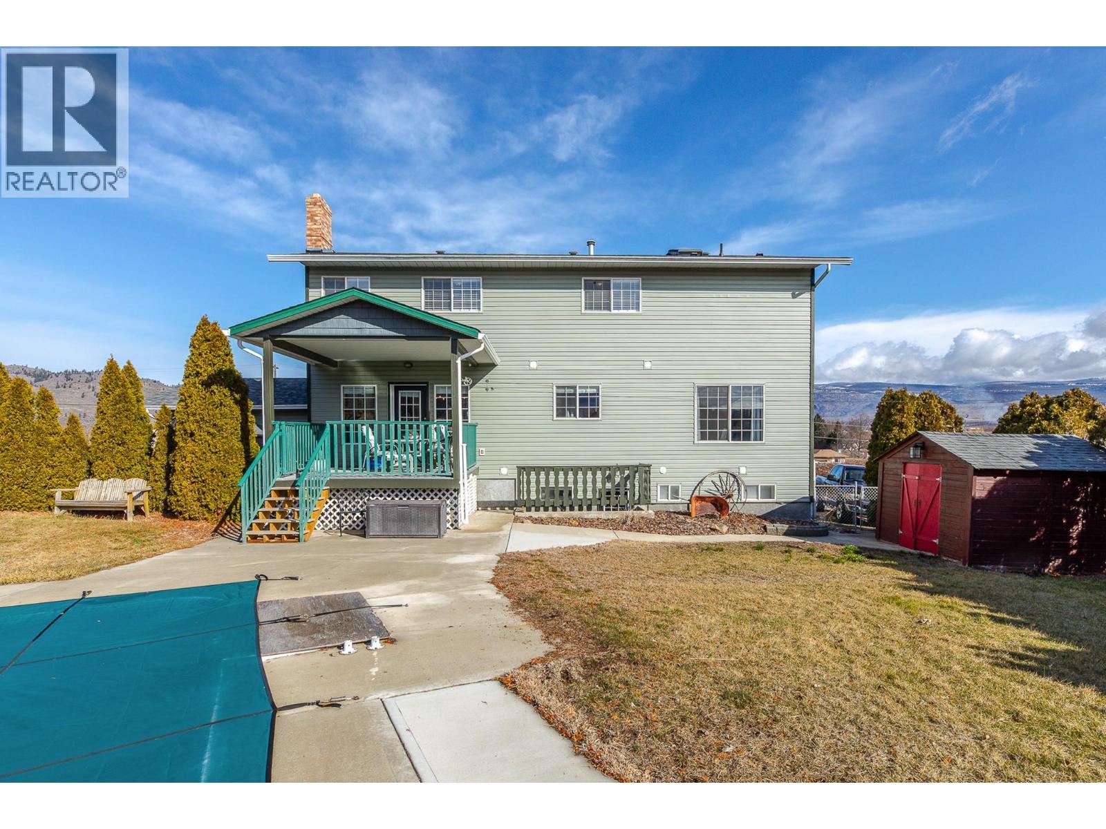 445 Road 5, Oliver, BC - Outdoor With In Ground Pool With Deck Patio Veranda