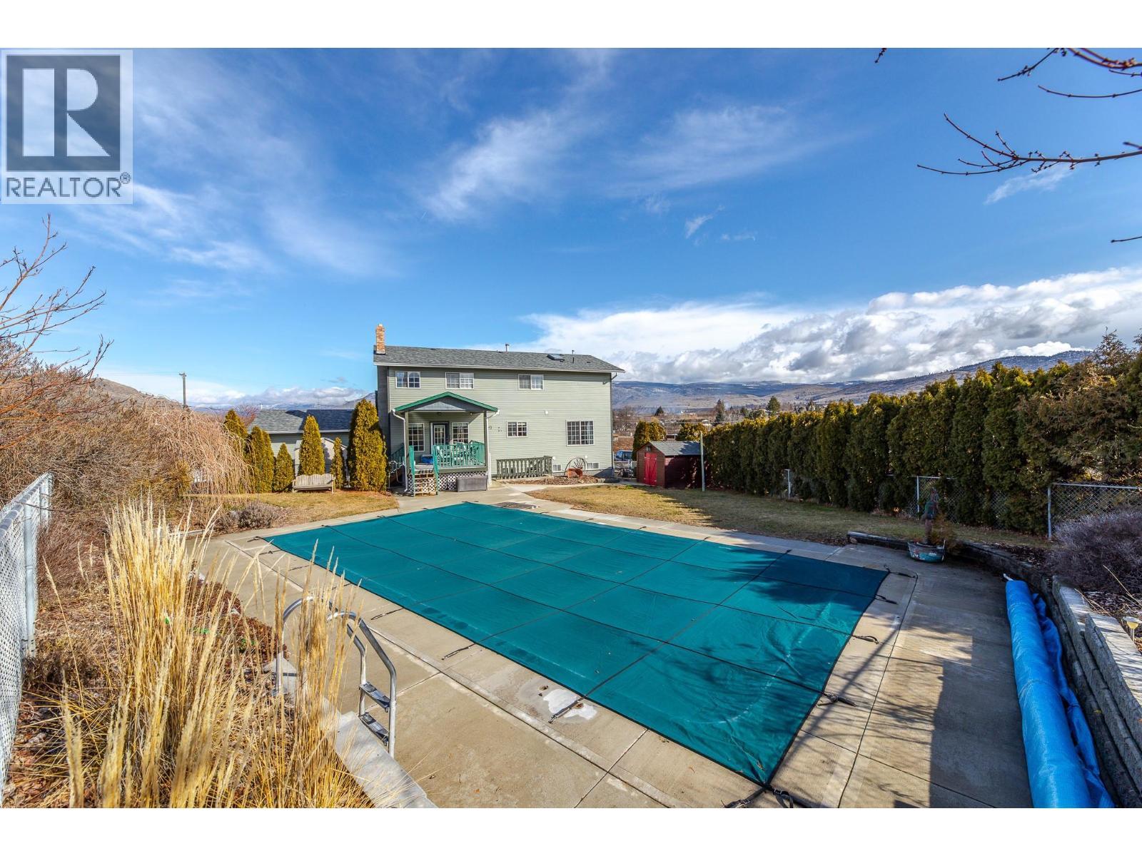 445 Road 5, Oliver, BC - Outdoor With In Ground Pool With Backyard