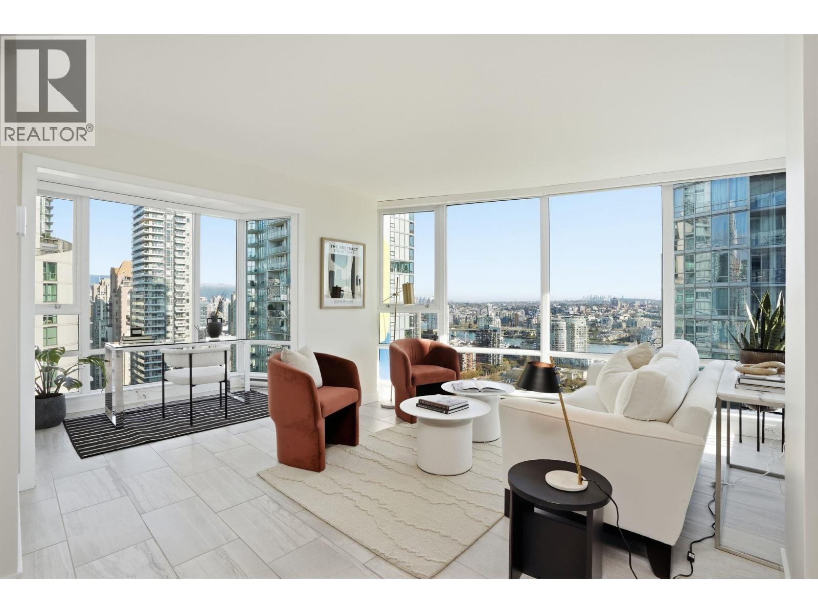 3206 1495 Richards Street, Vancouver, BC - Indoor Photo Showing Living Room