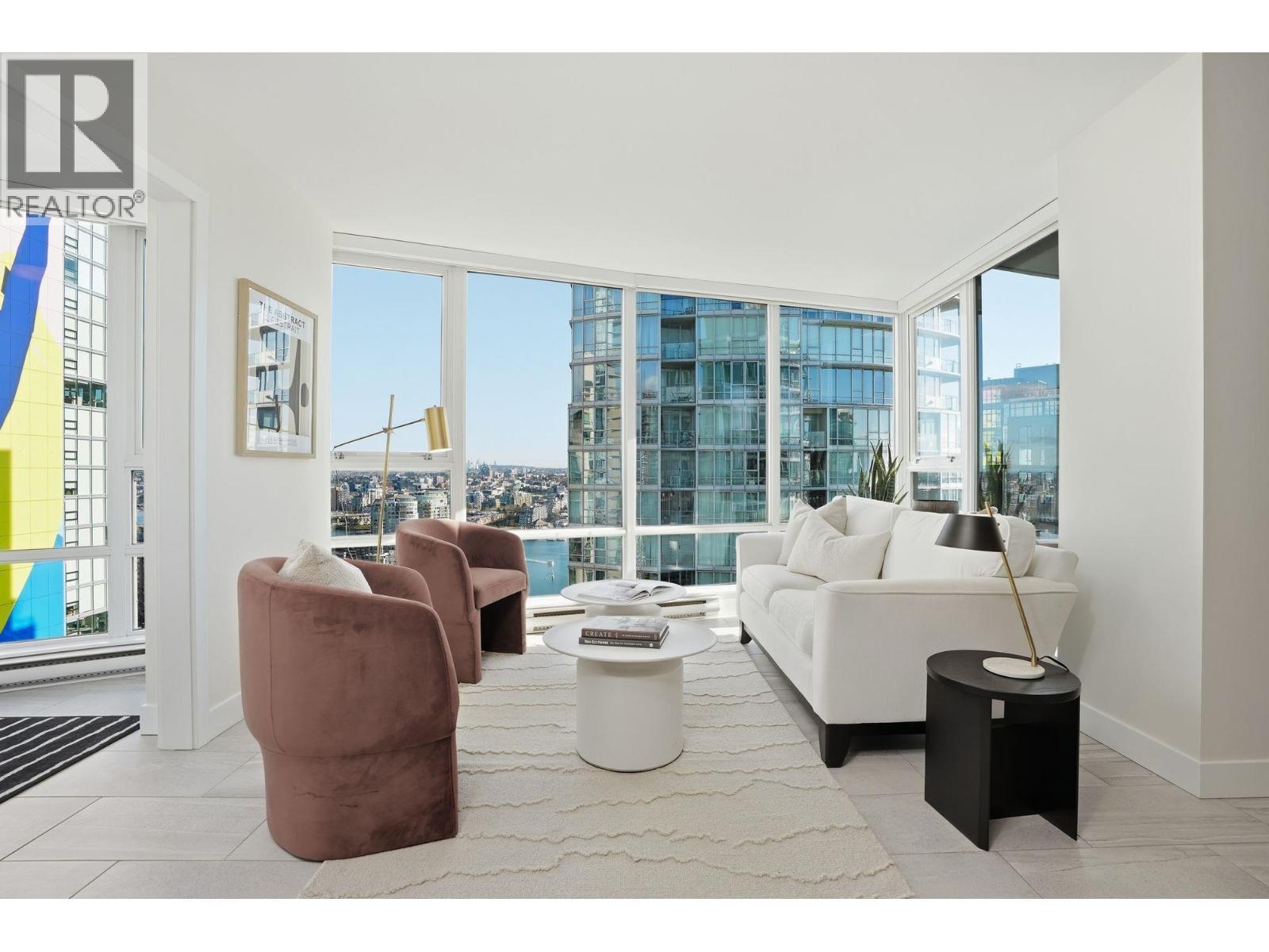 3206 1495 Richards Street, Vancouver, BC - Indoor Photo Showing Living Room