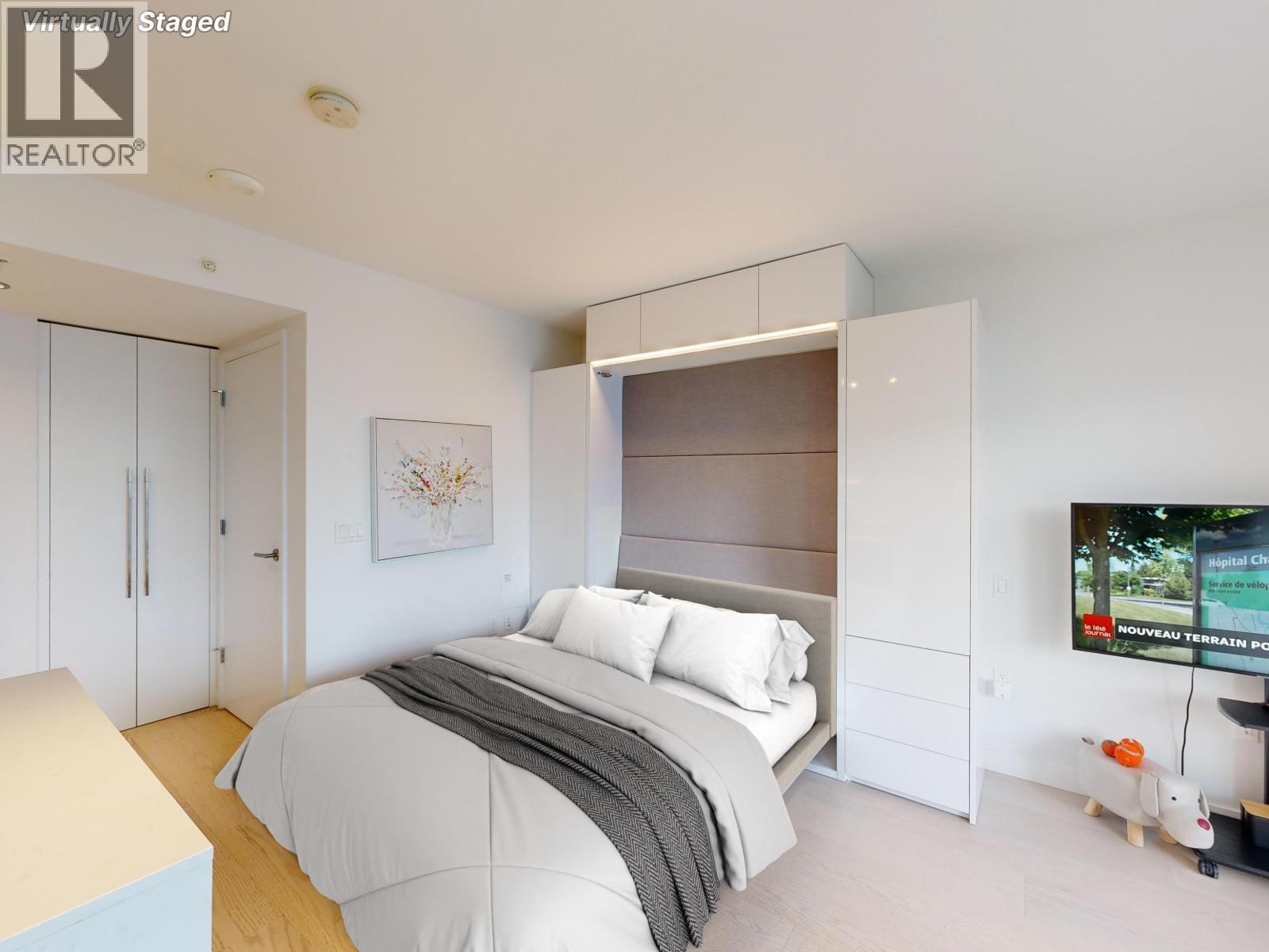 2103 1289 Hornby Street, Vancouver, BC - Indoor Photo Showing Bedroom