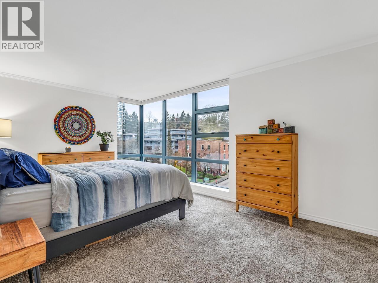 606 98 Tenth Street, New Westminster, BC - Indoor Photo Showing Bedroom