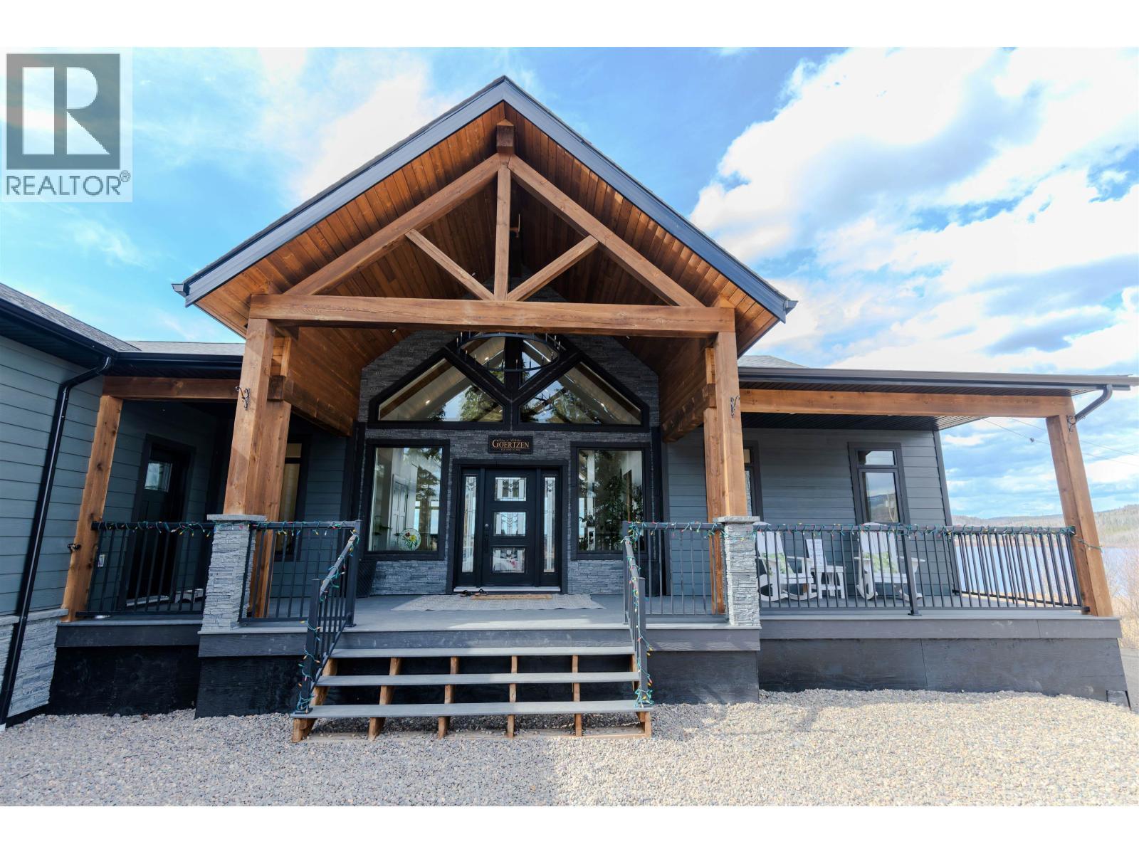 420 Nourse Subdivision #1, Burns Lake, BC - Outdoor With Deck Patio Veranda With Facade