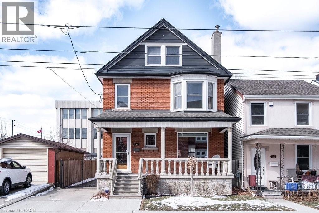 167 Park Street N, Hamilton, ON - Outdoor With Deck Patio Veranda With Facade