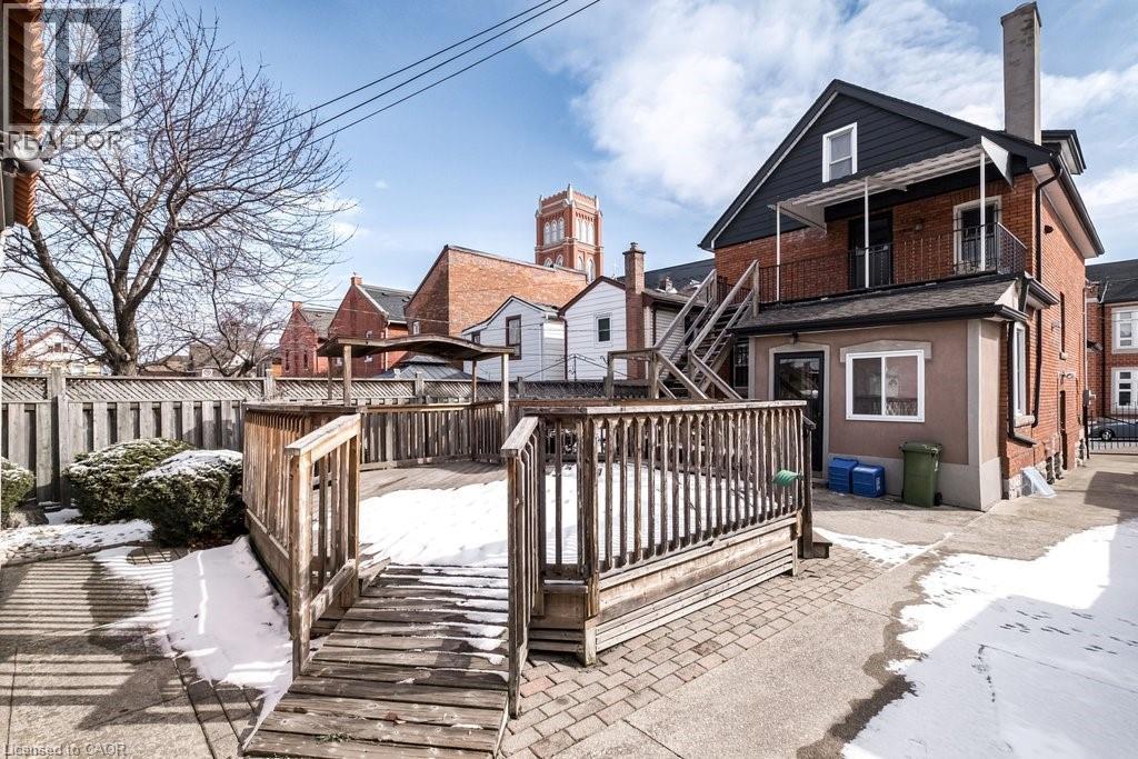 167 Park Street N, Hamilton, ON - Outdoor With Deck Patio Veranda