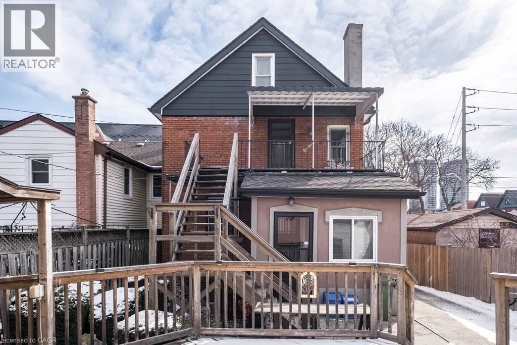 167 Park Street N, Hamilton, ON - Outdoor With Deck Patio Veranda