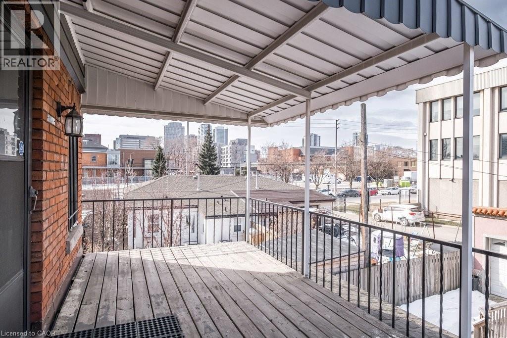 167 Park Street N, Hamilton, ON - Outdoor With Deck Patio Veranda With Exterior