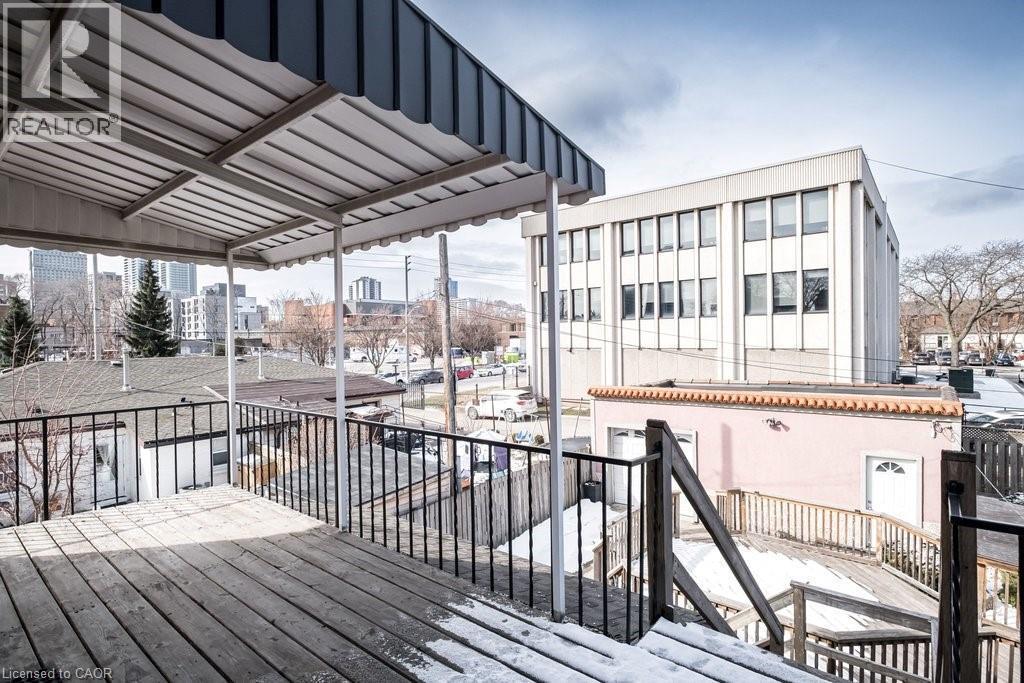 167 Park Street N, Hamilton, ON - Outdoor With Deck Patio Veranda With Exterior