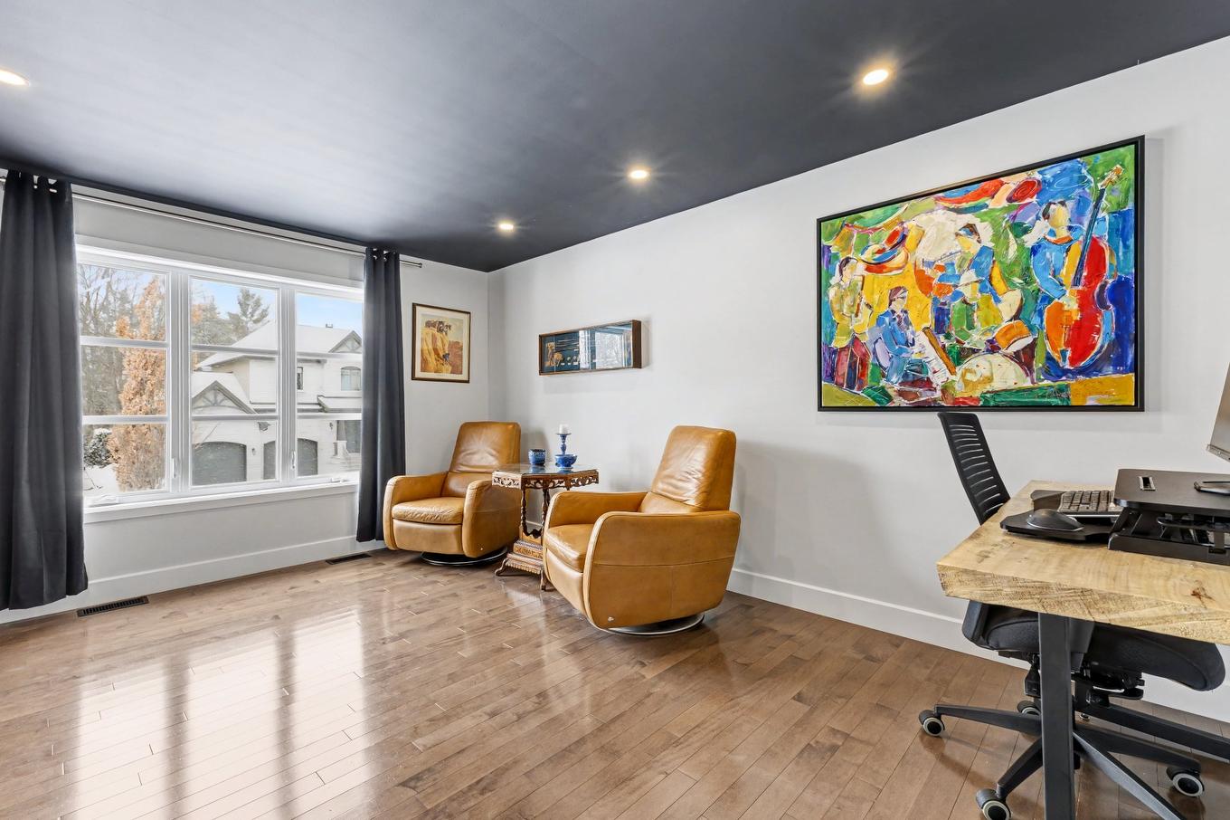 Salle familiale - 1065 Rue Breux, Chambly, QC - Indoor Photo Showing Office