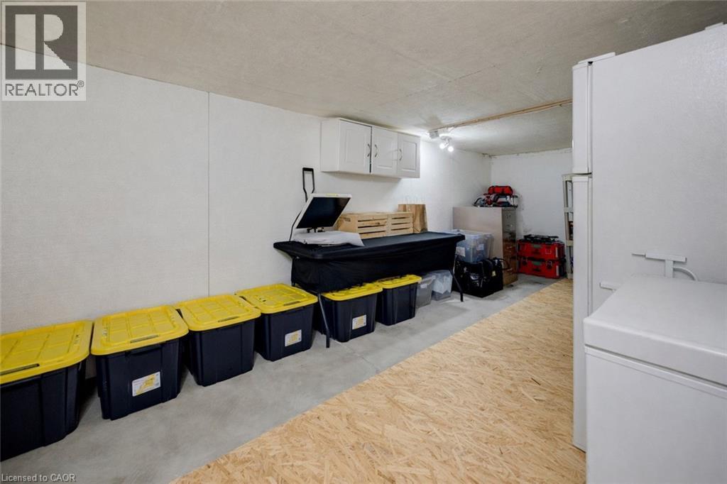large storage room below main floor office/bedroom - 35 Glendan Court, Cambridge, ON - Indoor