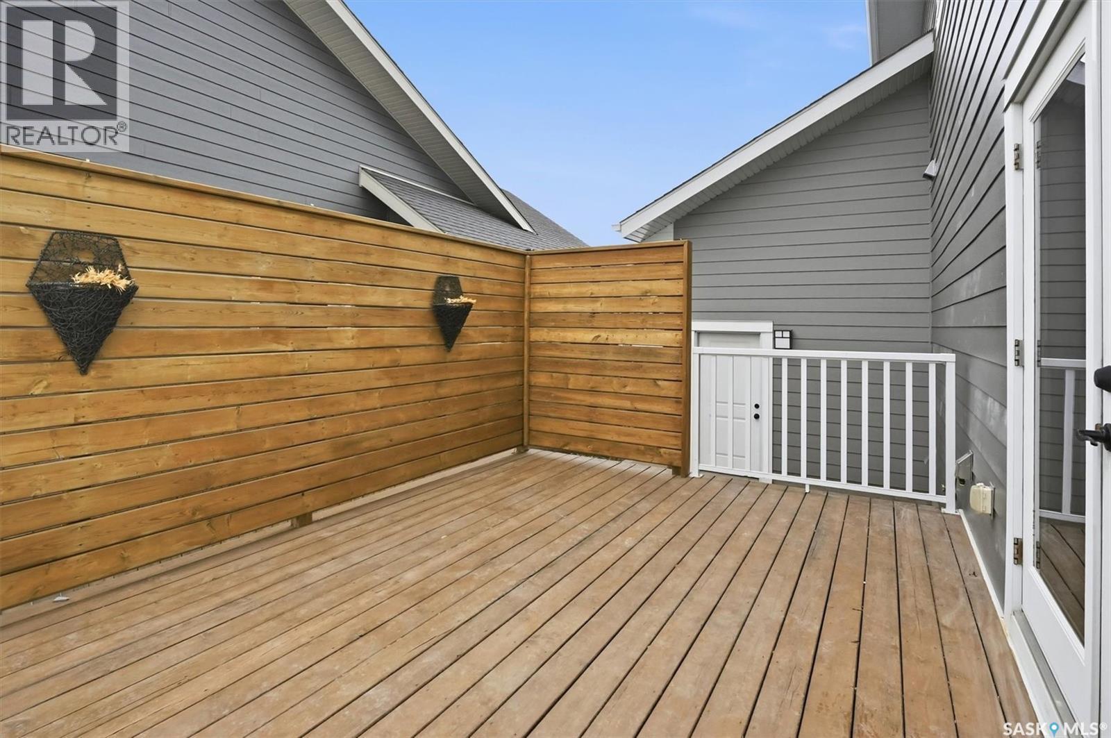 203 Pritchard Terrace, Saskatoon, SK - Outdoor With Deck Patio Veranda With Exterior