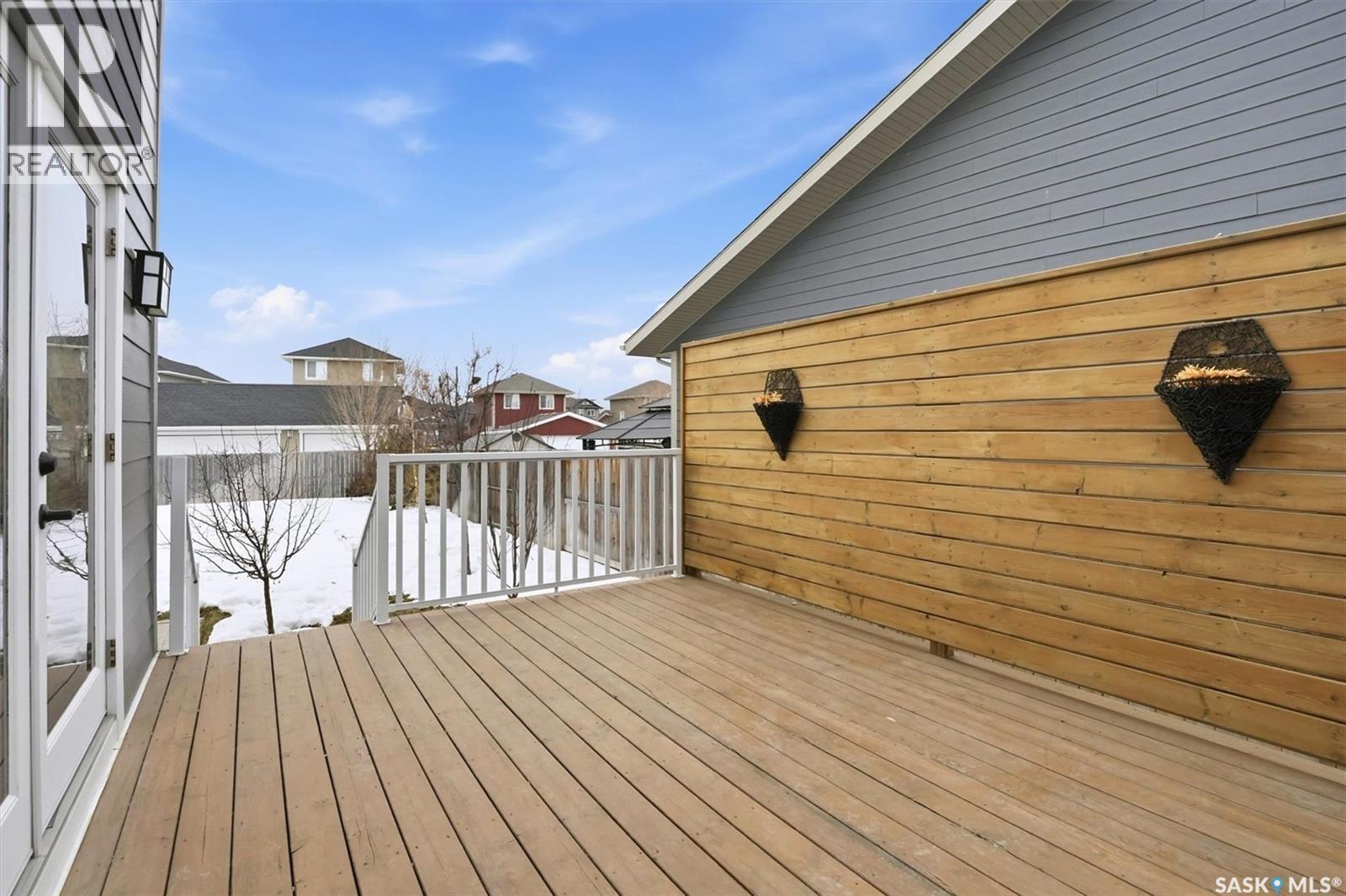 203 Pritchard Terrace, Saskatoon, SK - Outdoor With Deck Patio Veranda With Exterior