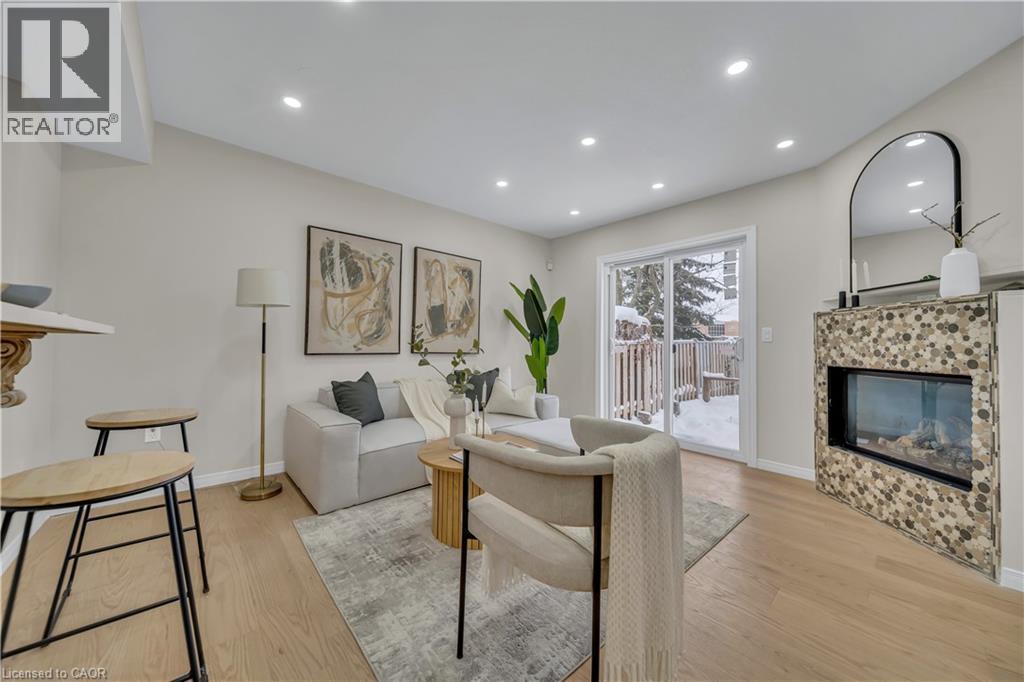 540 Mariner Drive, Waterloo, ON - Indoor With Fireplace