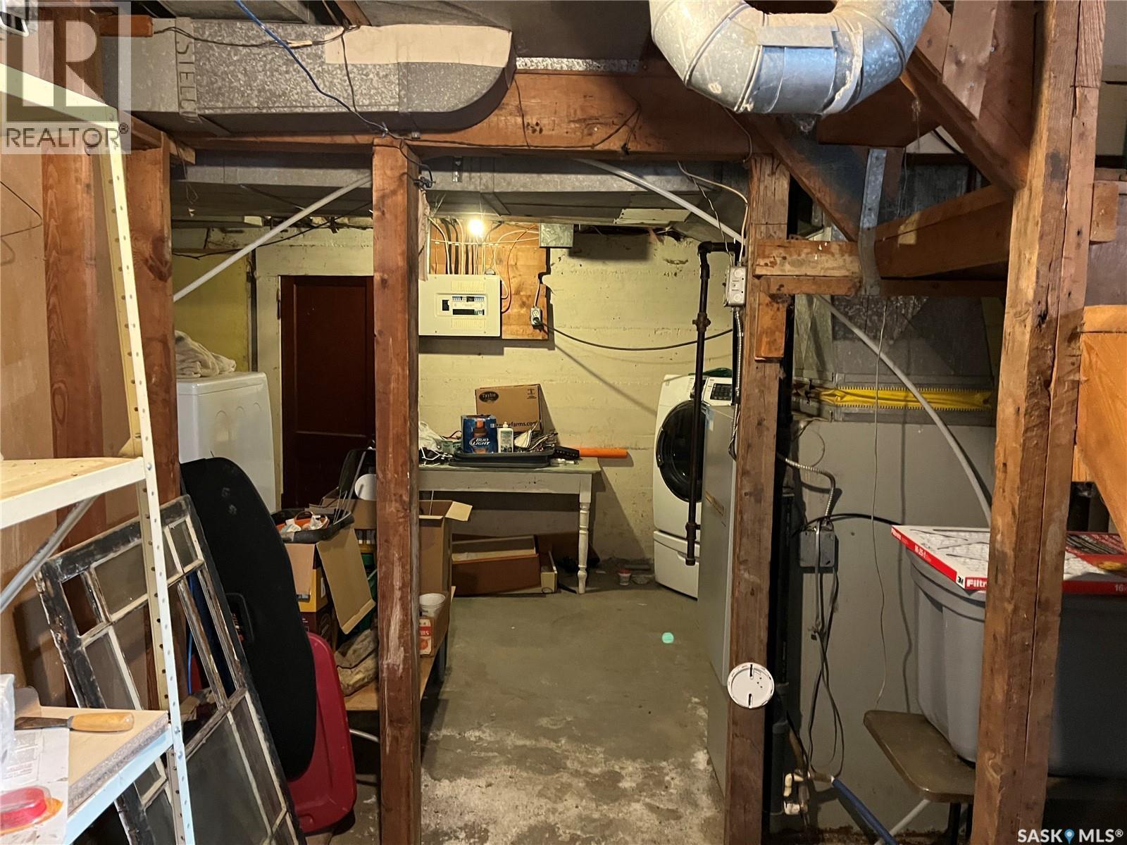 133 2Nd Street E, Lafleche, SK - Indoor Photo Showing Basement