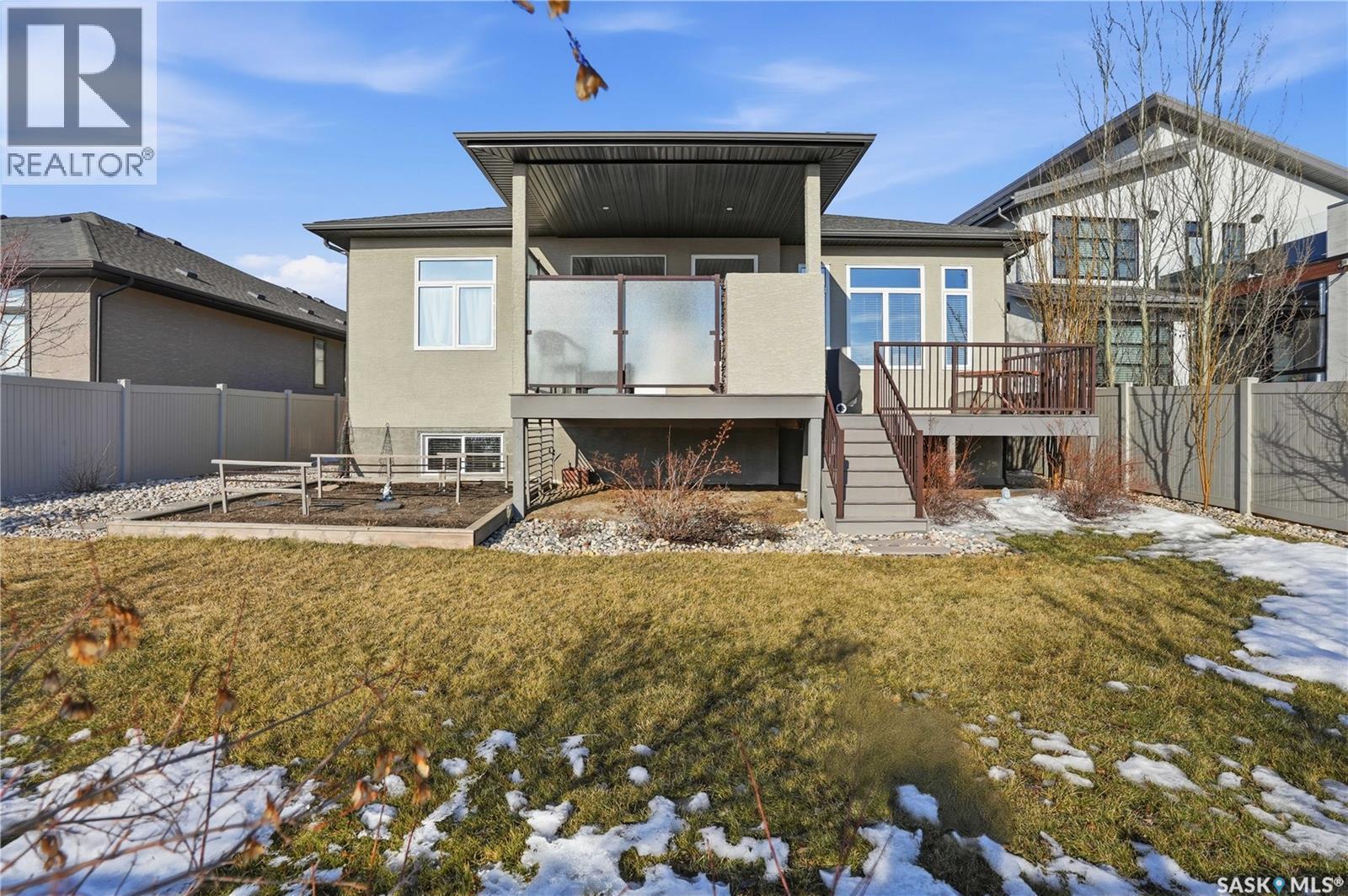 4506 Sandpiper Crescent E, Regina, SK - Outdoor With Deck Patio Veranda