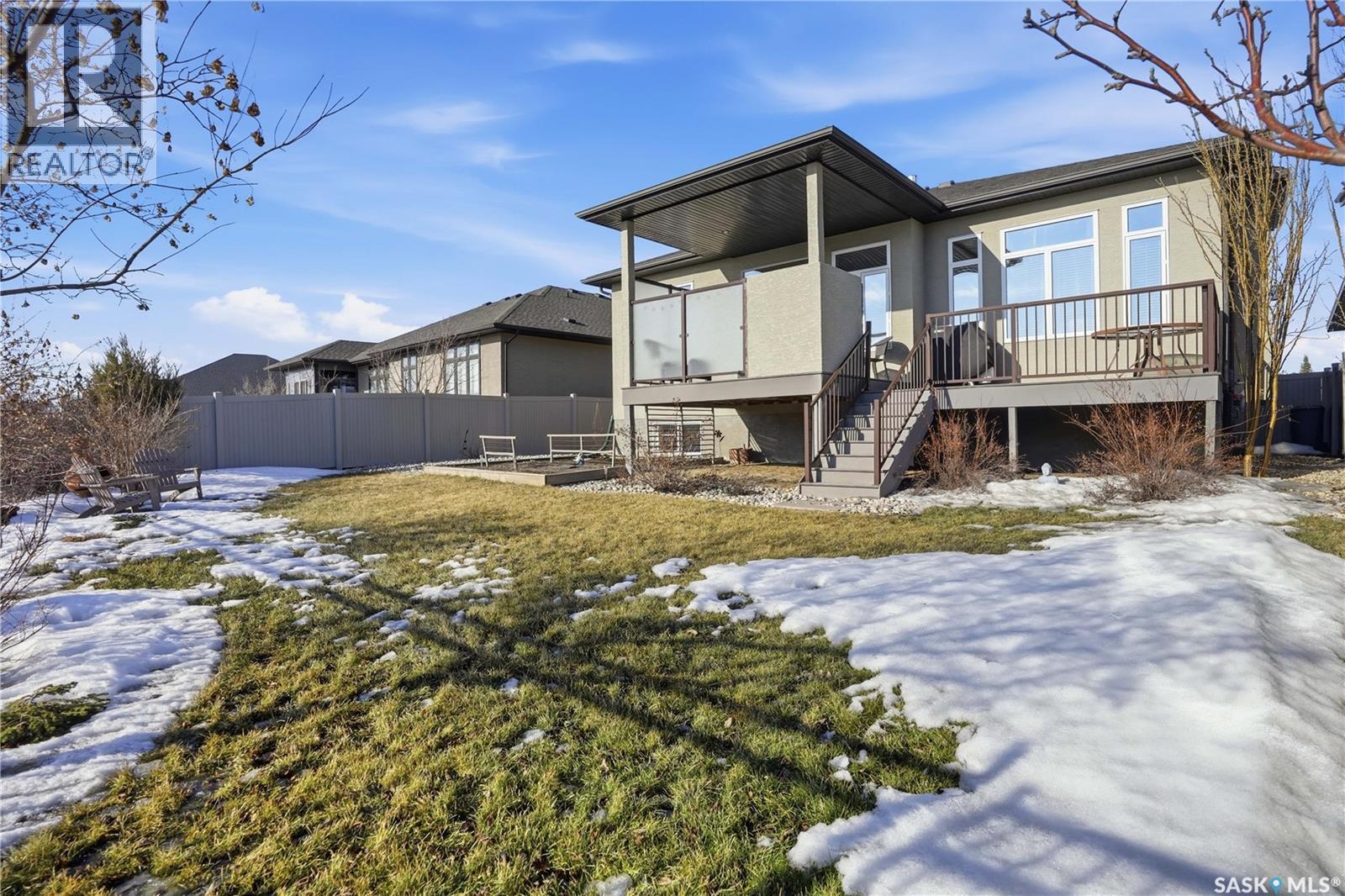 4506 Sandpiper Crescent E, Regina, SK - Outdoor With Deck Patio Veranda