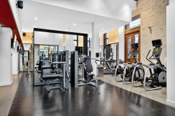 Salle d'exercice -