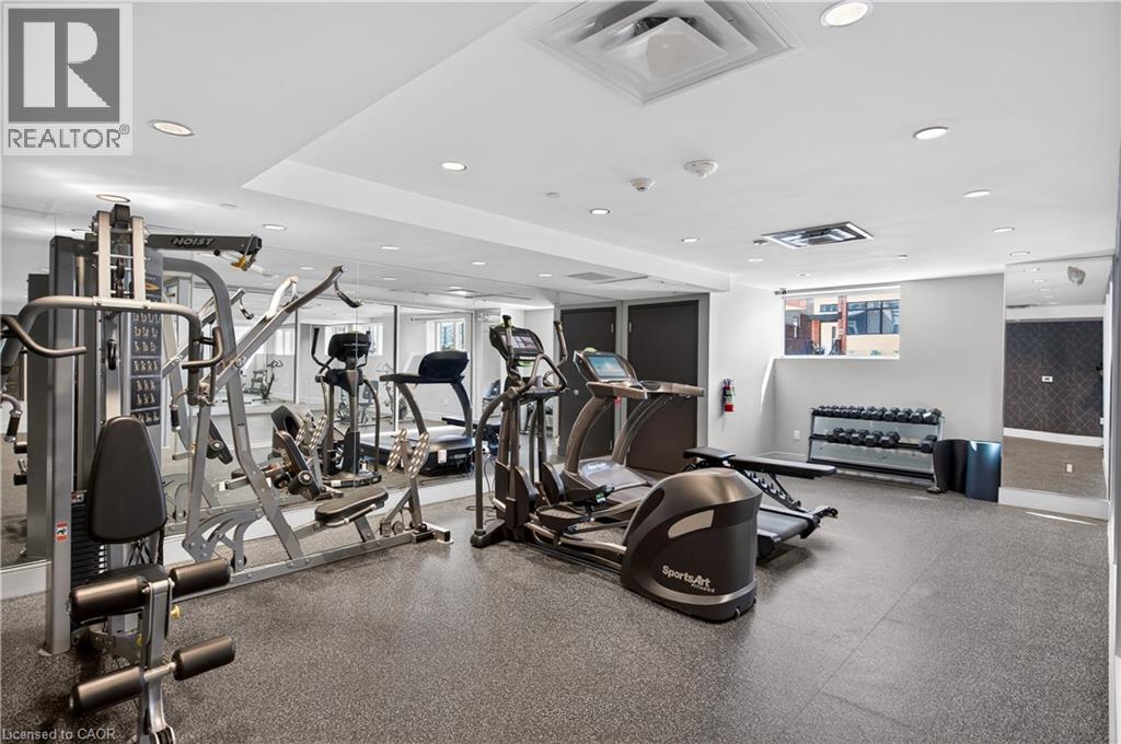 16 Markle Crescent Unit# 509, Ancaster, ON - Indoor Photo Showing Gym Room