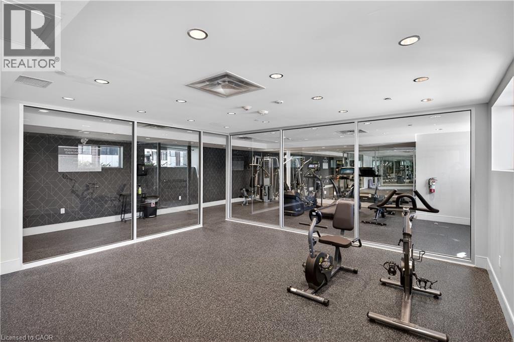 16 Markle Crescent Unit# 509, Ancaster, ON - Indoor Photo Showing Gym Room