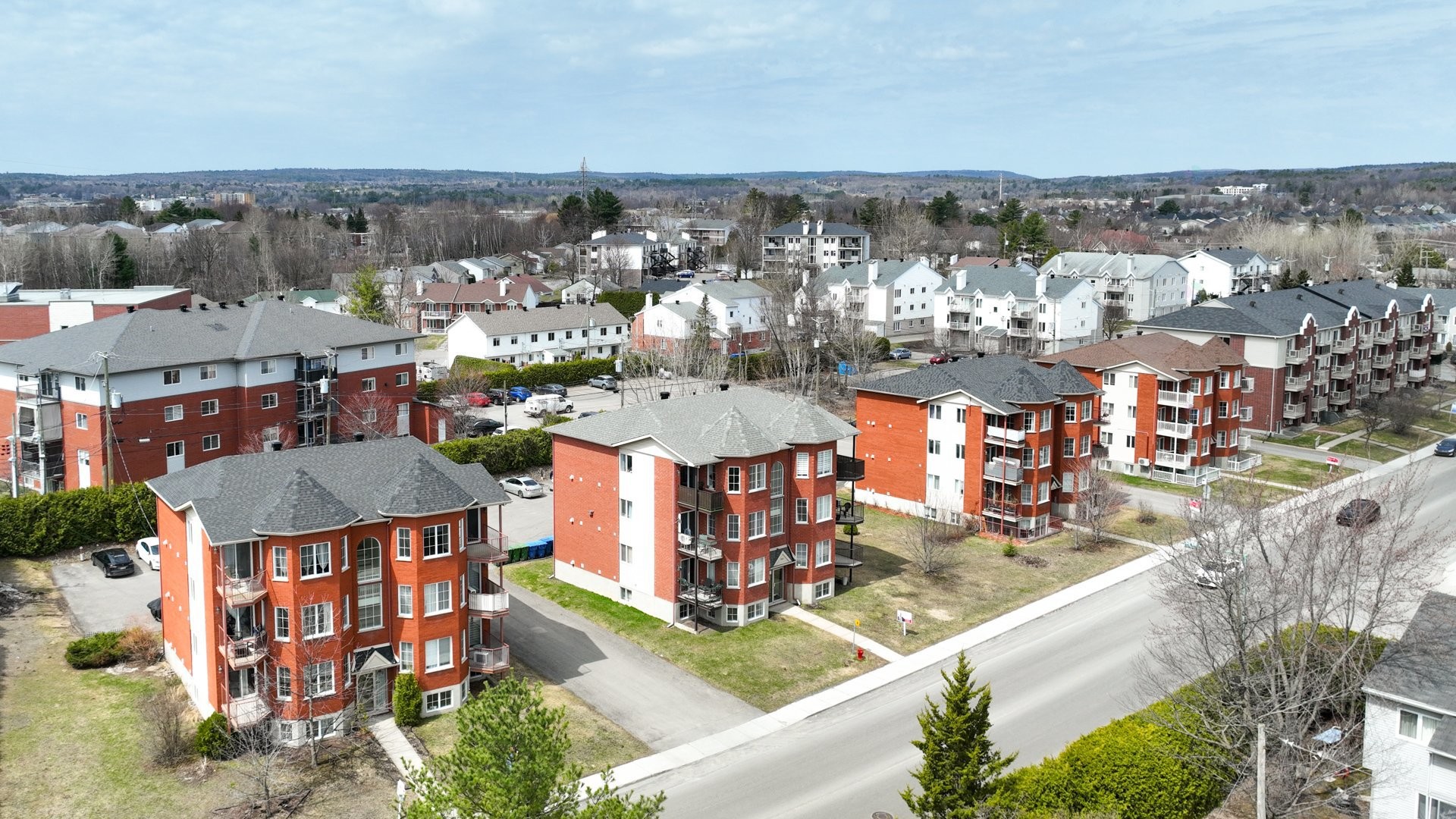 Aerial View - 8-990 Rue Melançon, Saint-Jérôme, QC - Outdoor With Balcony With View