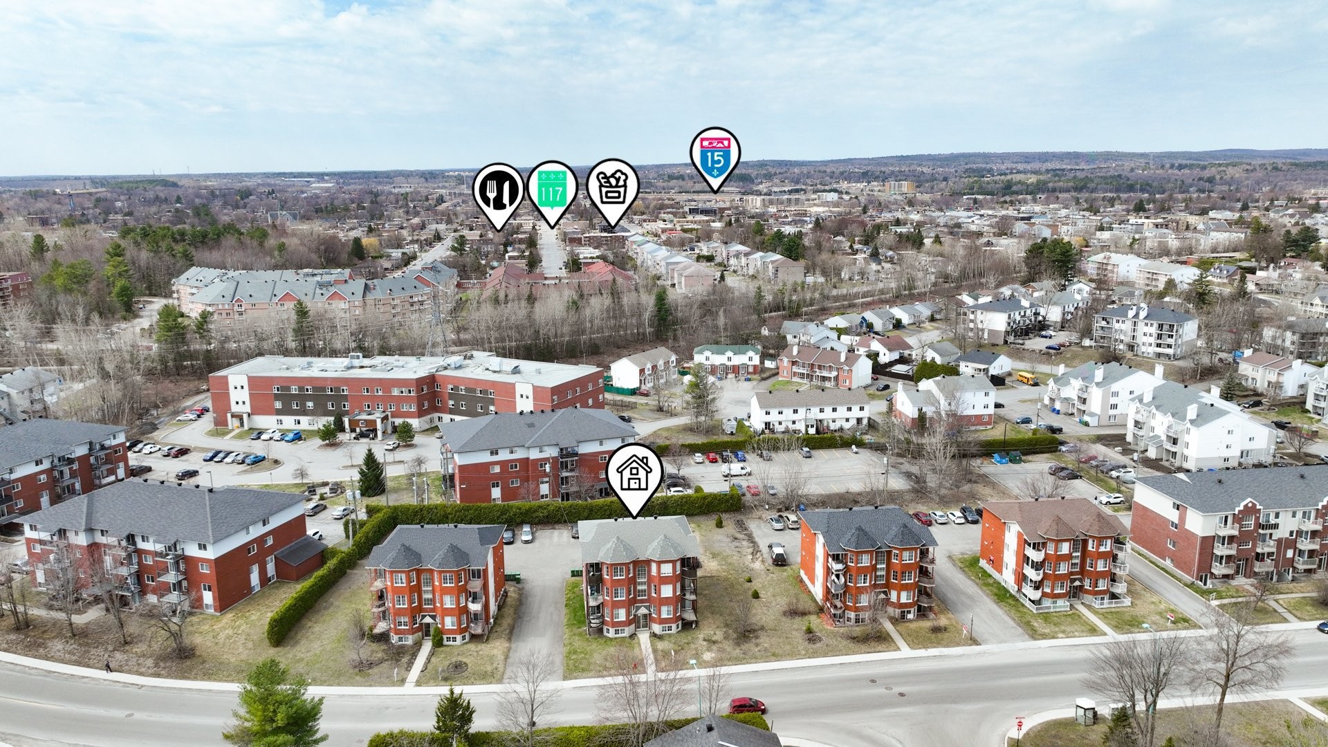 Aerial View - 8-990 Rue Melançon, Saint-Jérôme, QC - Outdoor With View