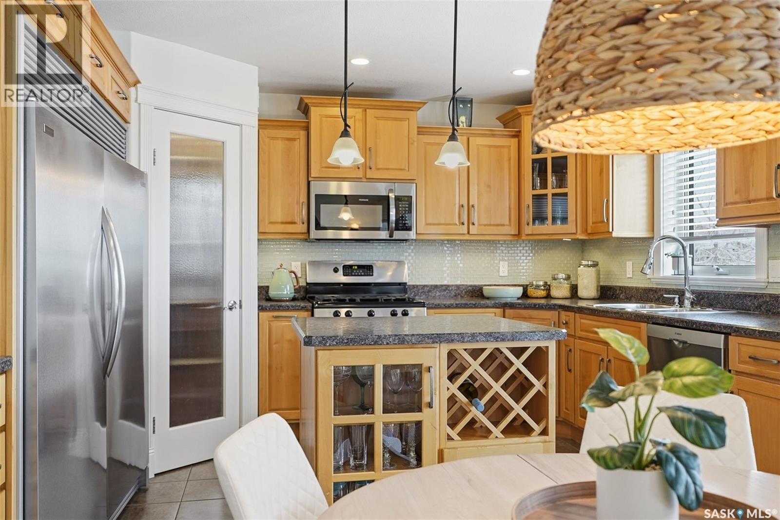 12 Longpre Crescent, Prince Albert, SK - Indoor Photo Showing Kitchen With Double Sink