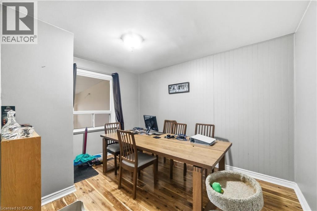 Home office with light wood-style flooring - 776 Britannia Avenue, Hamilton, ON - Indoor Photo Showing Office