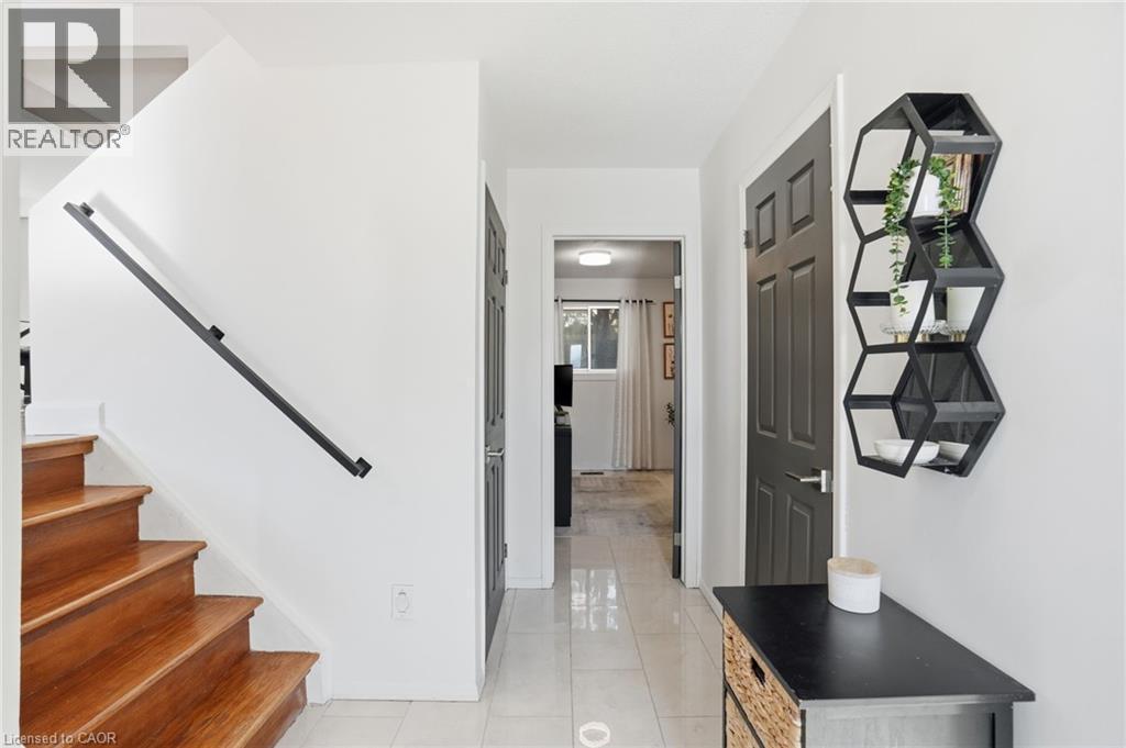 Main Entrance (powder room door on right) - 14 Basin Crescent, Hamilton, ON - Indoor Photo Showing Other Room