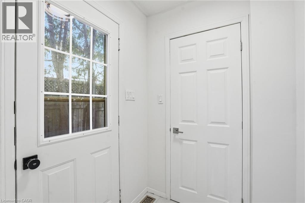 Side entrance to left, large storage door in front, garage entrance to left of photo. - 14 Basin Crescent, Hamilton, ON - Indoor Photo Showing Other Room