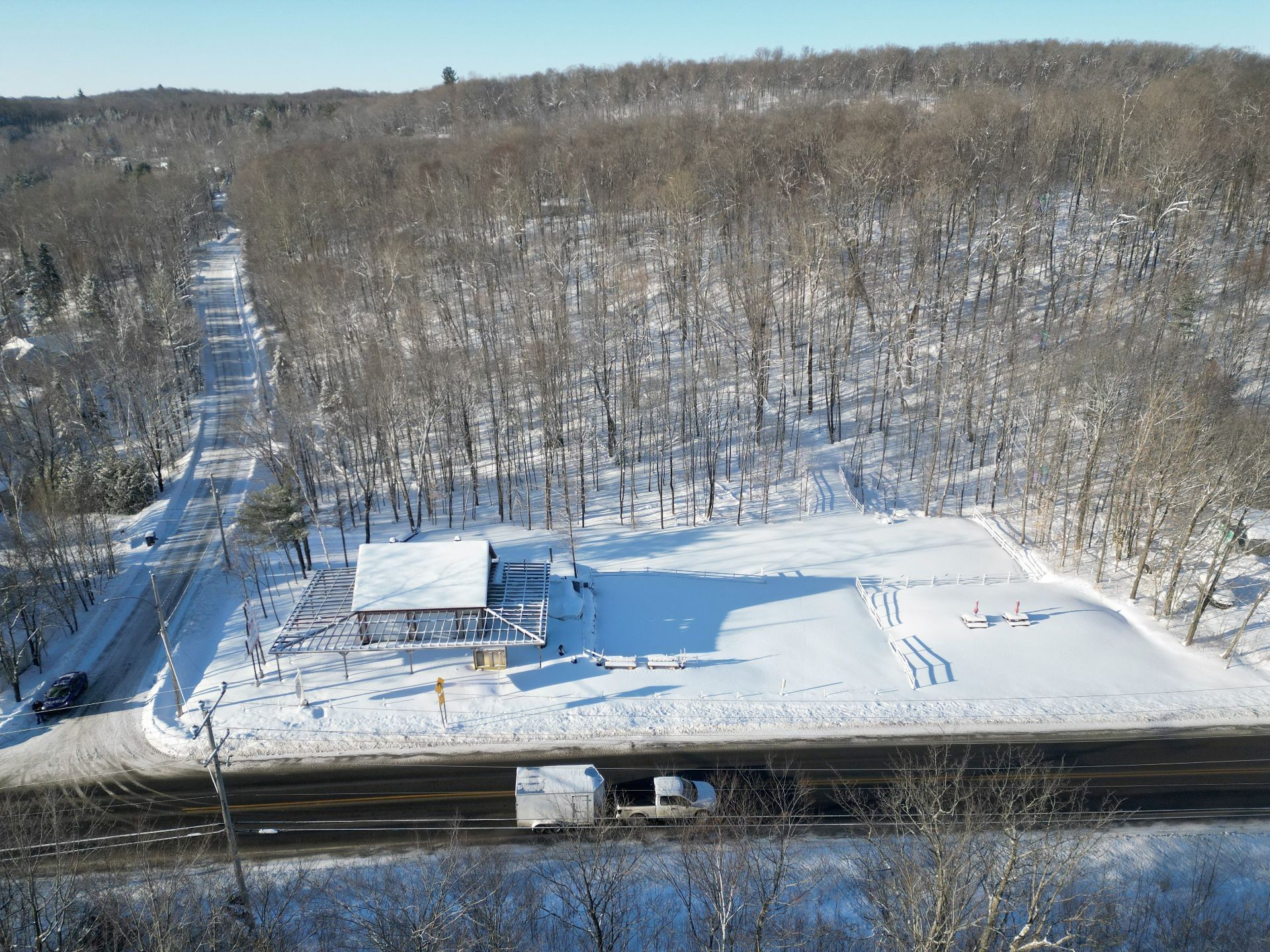 Aerial View - 100Z Mtée Casino, Saint-Calixte, QC