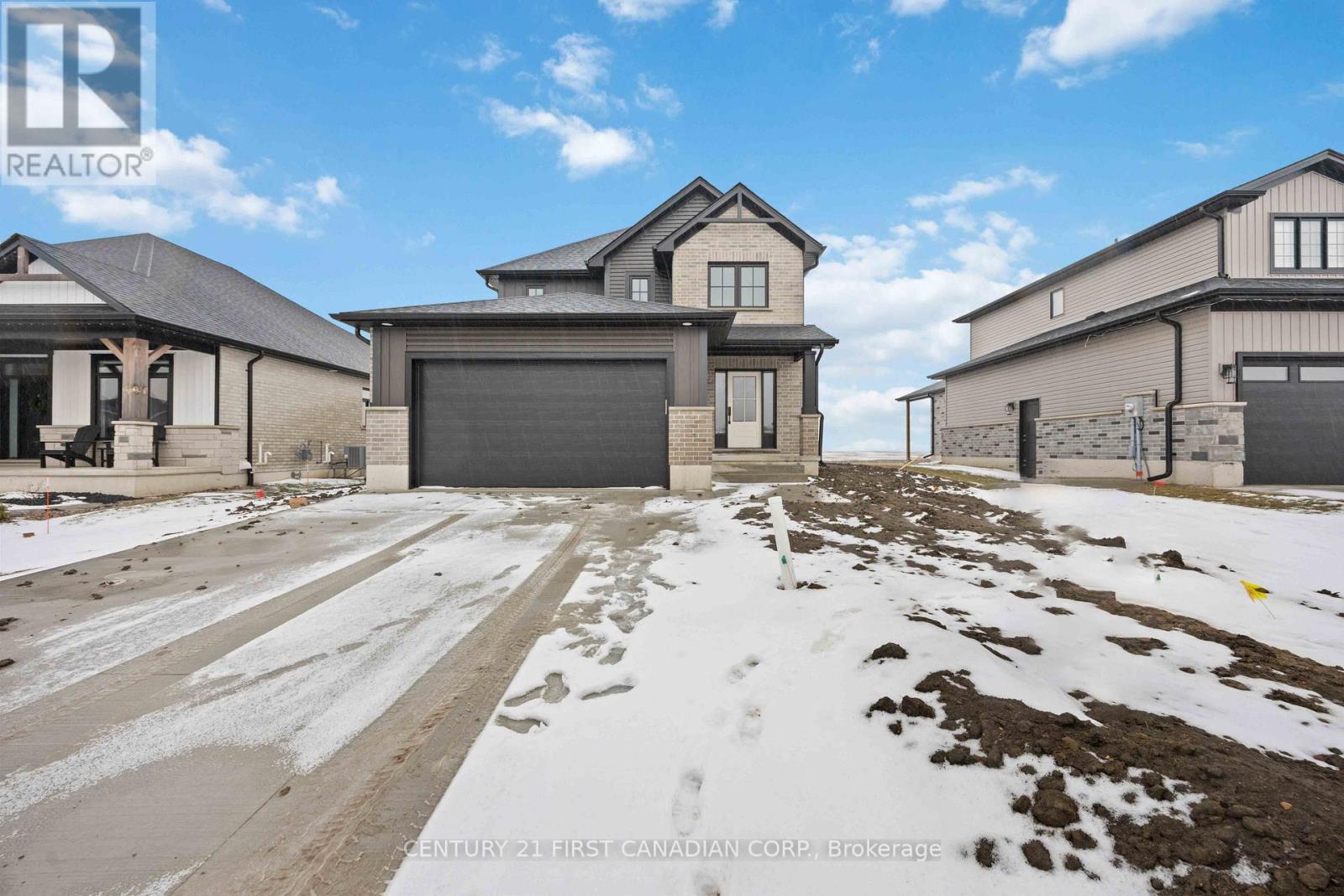 The 'Marshall' by Colden Homes - 656 Ketter Way, Plympton-Wyoming (Plympton Wyoming), ON - Outdoor With Facade