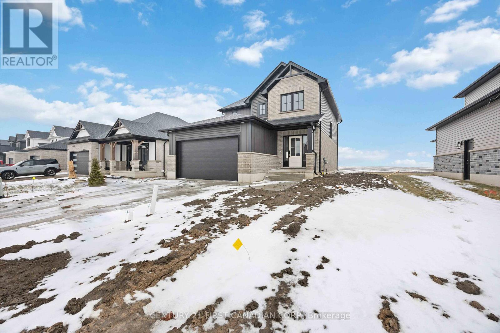 The 'Marshall' by Colden Homes - 656 Ketter Way, Plympton-Wyoming (Plympton Wyoming), ON - Outdoor With Facade