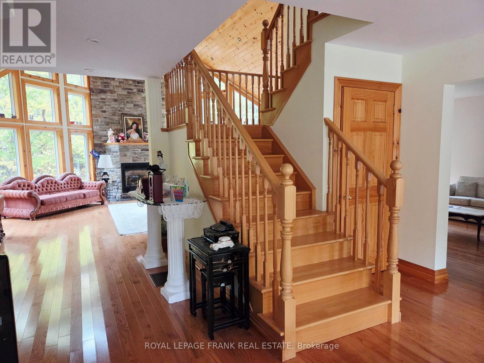 8847 Highway 28, North Kawartha, ON - Indoor Photo Showing Other Room With Fireplace
