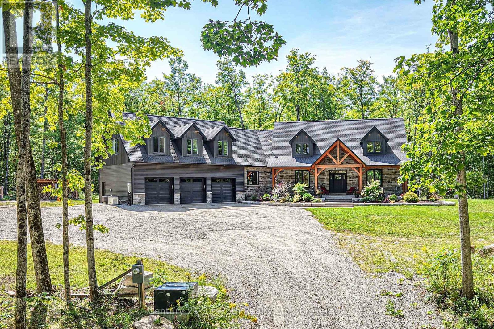 3082 Fairgrounds Road, Severn, ON - Outdoor With Deck Patio Veranda With Facade