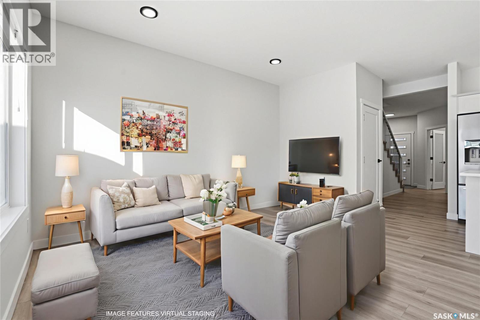 134 Chelsom Bend, Saskatoon, SK - Indoor Photo Showing Living Room