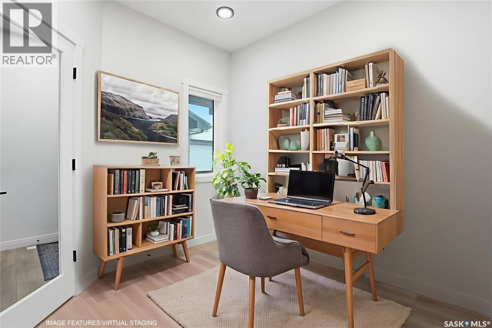 134 Chelsom Bend, Saskatoon, SK - Indoor Photo Showing Office