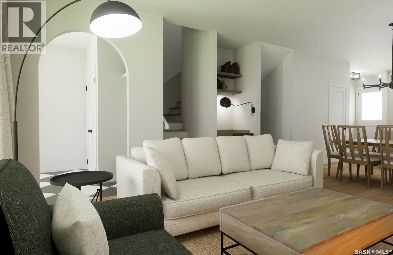 2808 Fleury Street, Regina, SK - Indoor Photo Showing Living Room