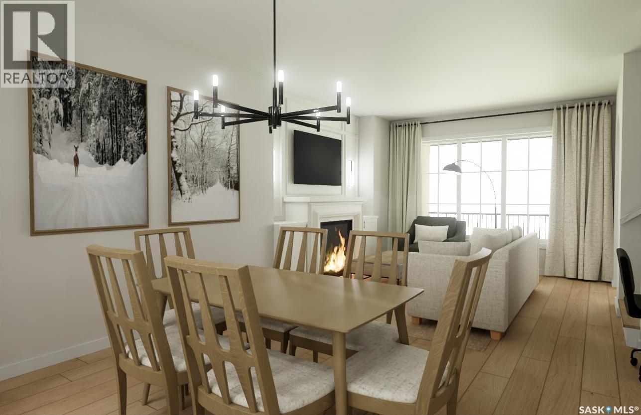 2808 Fleury Street, Regina, SK - Indoor Photo Showing Dining Room