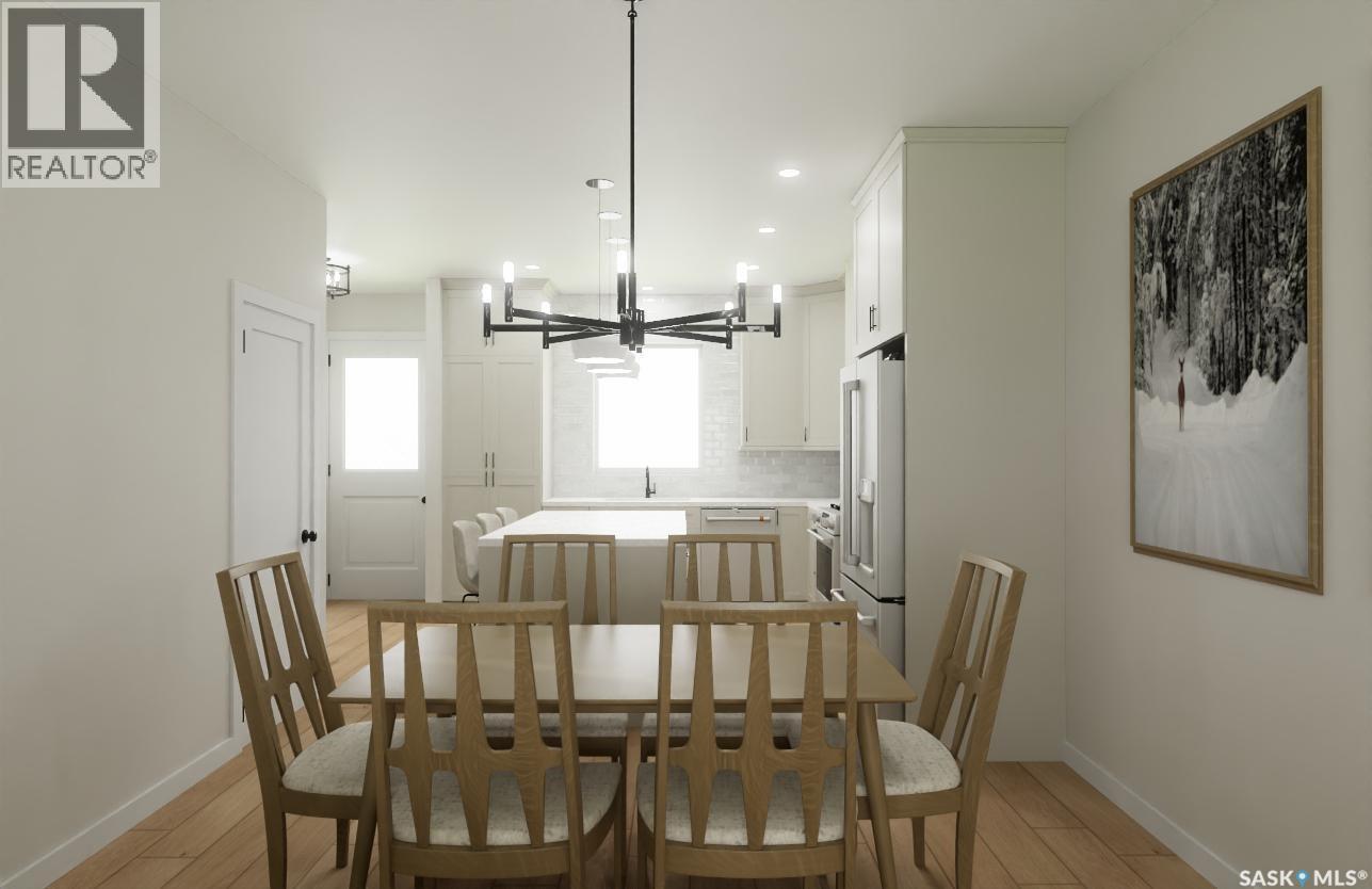 2808 Fleury Street, Regina, SK - Indoor Photo Showing Dining Room