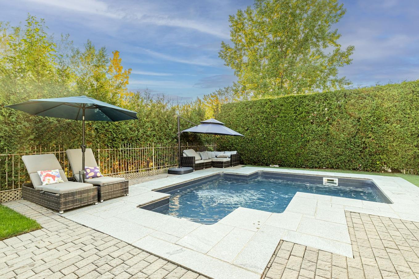 Piscine - 314 Rue De Gascogne, Boucherville, QC - Outdoor With In Ground Pool With Backyard